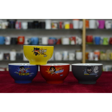 Cartoon Color Promotion Bowl